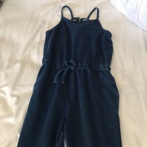 denim romper